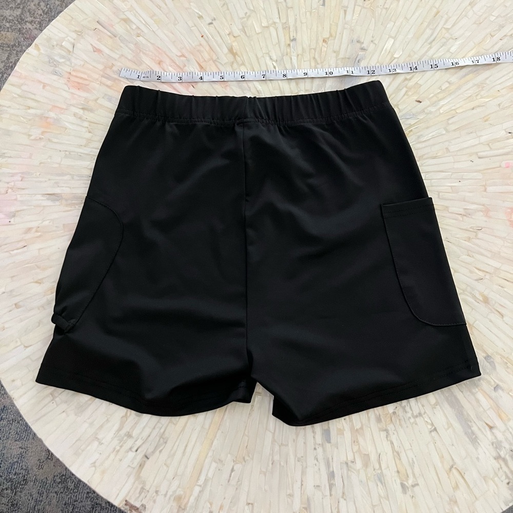 BLACK Spandex Shorts in Small
